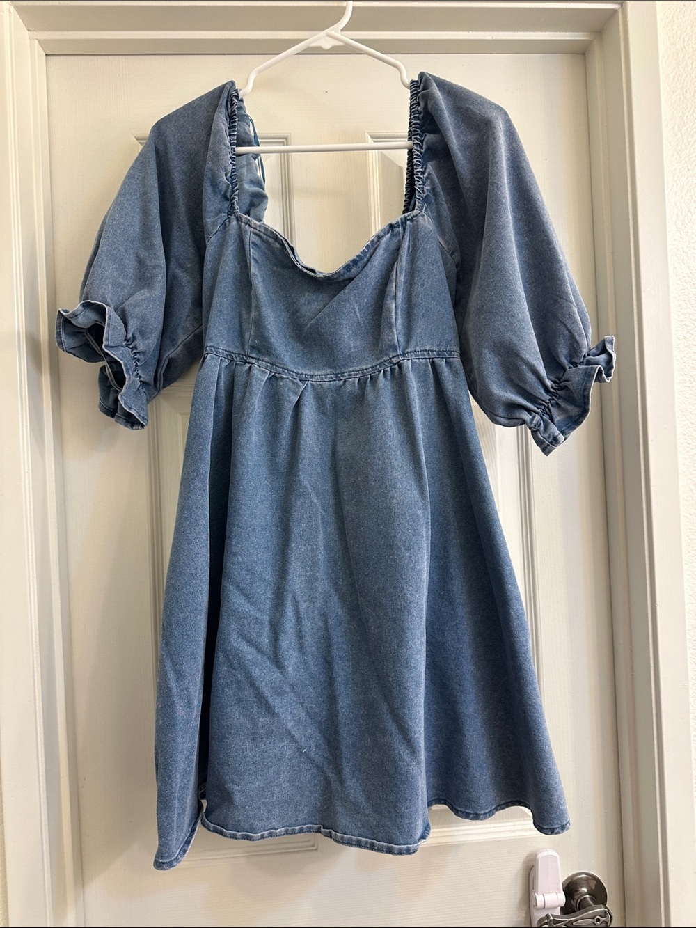 Denim dress